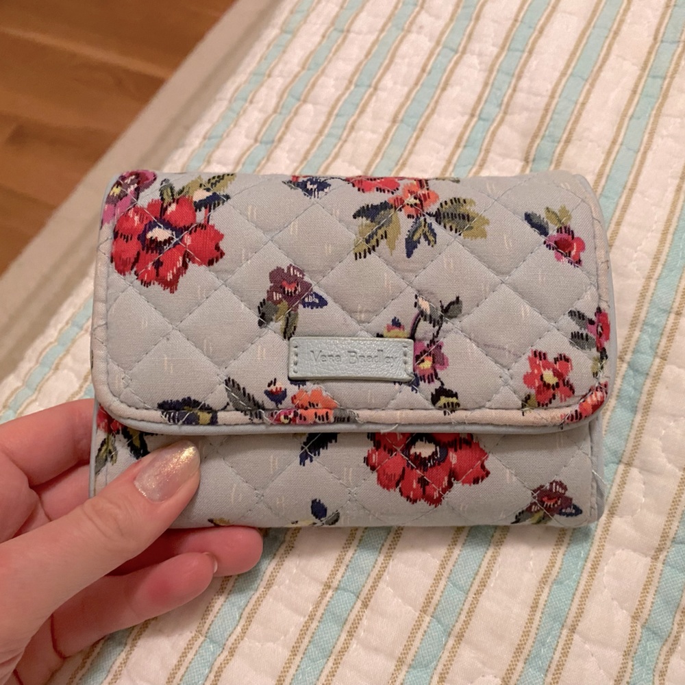Vera Bradley RFID Riley Compact Wallet